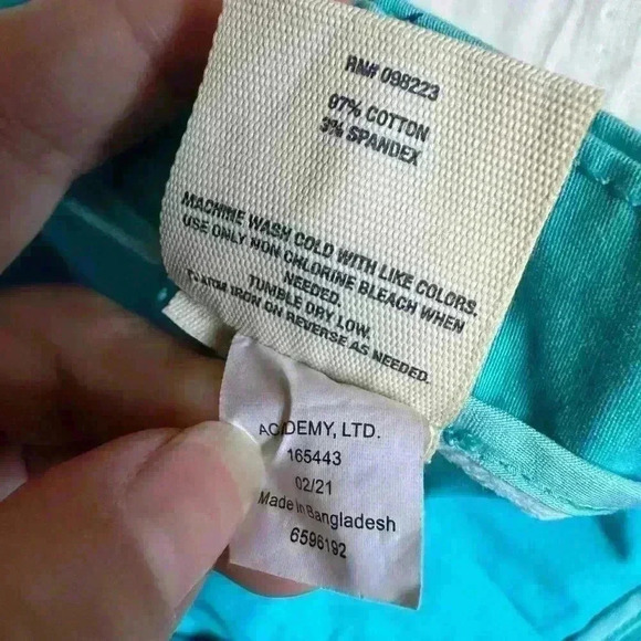 Magellan Women's Size 14 Blue Fish Shorts Spring Summer Cruise Vacation - Picture 4 of 8